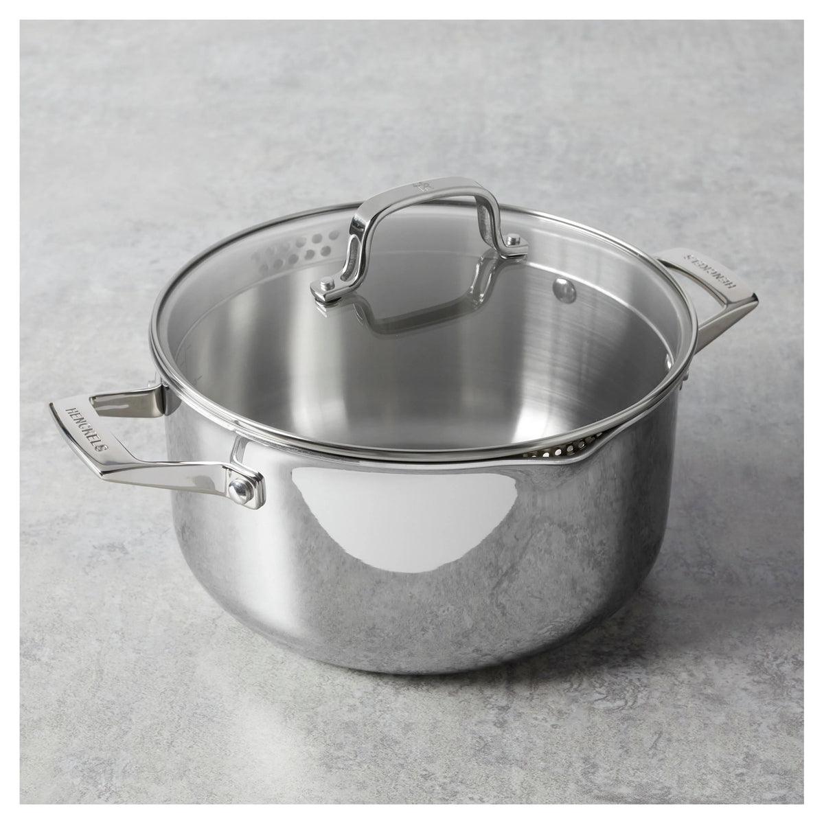 6 Qt. Stainless Steel Dutch Oven with Lid A2862