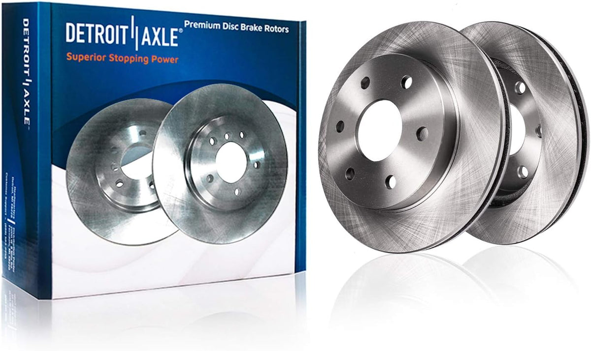 Front Disc Brake Rotors 2pc Set J3017
