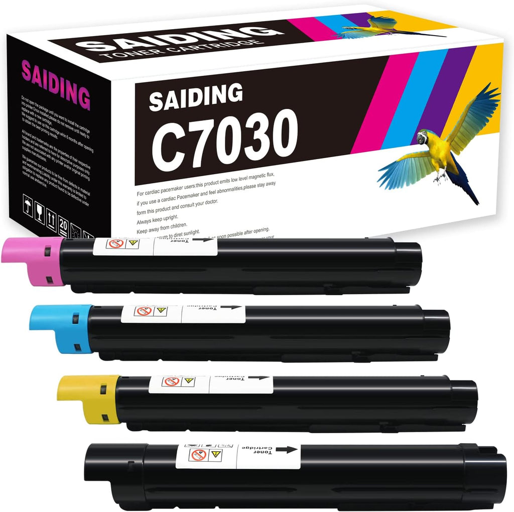 Remanufactured Toner Cartridge High Yield Black Cyan Magenta Yellow 4Pack Z739