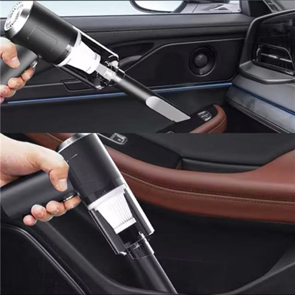 Cordless Handheld Car Vacuum Cleaner, 120W Rechargeable Mini Black H8527