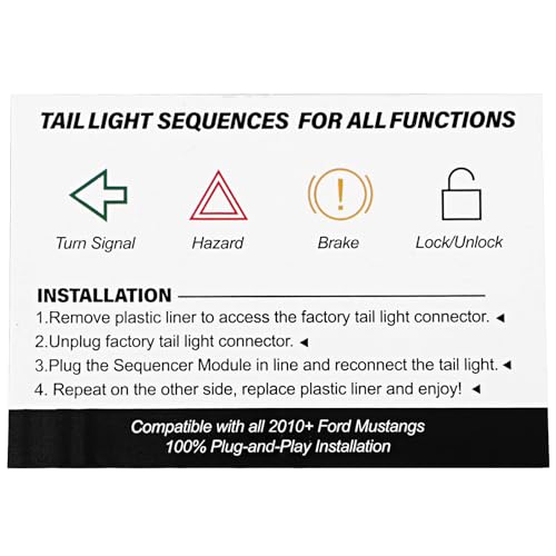 Sequential Tail Light Relay Module Kit 1 Pair G2292