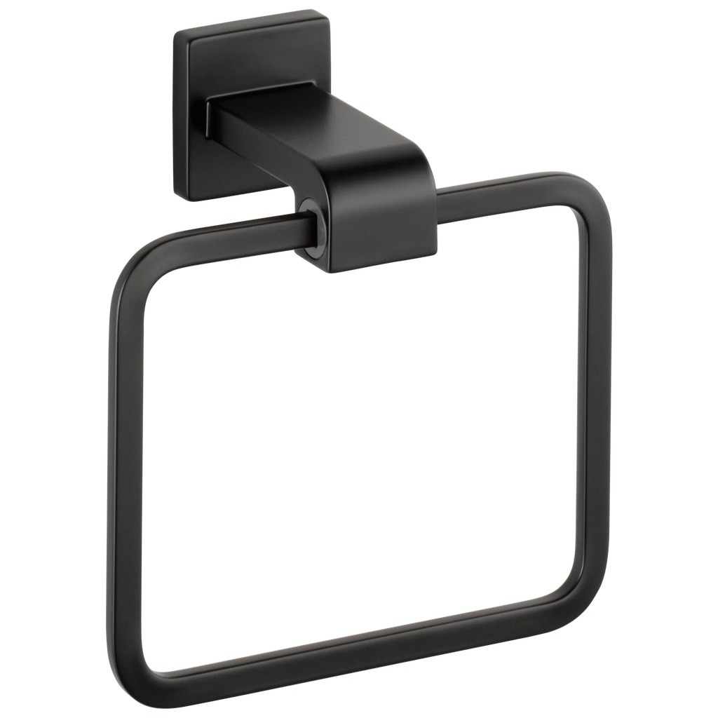 Towel Ring, Matte Black B46405
