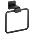 Towel Ring, Matte Black B46405