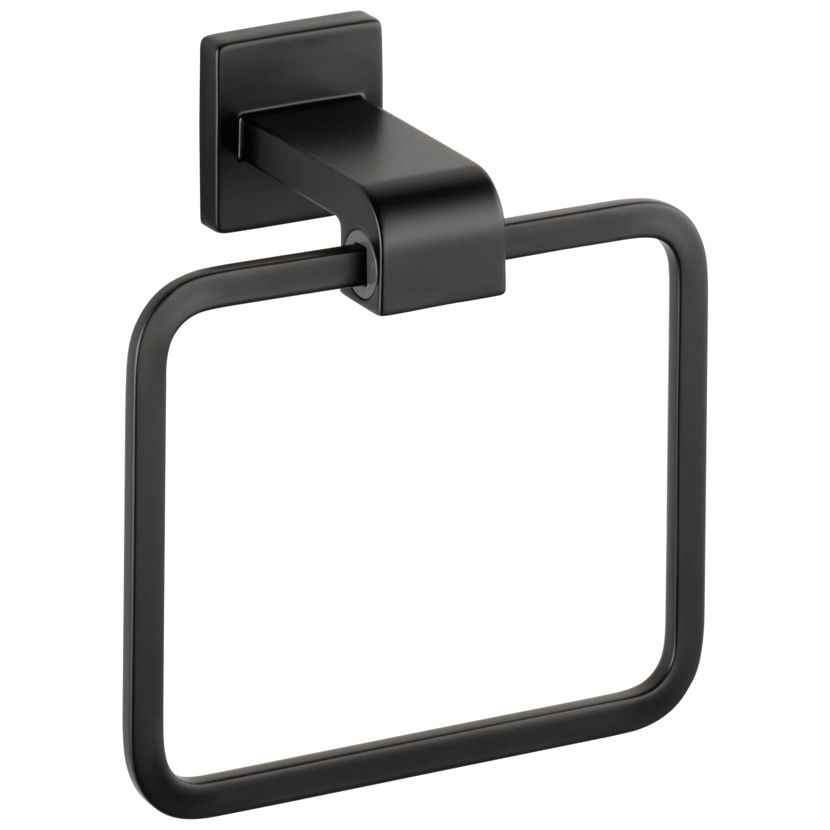 Towel Ring, Matte Black B46405