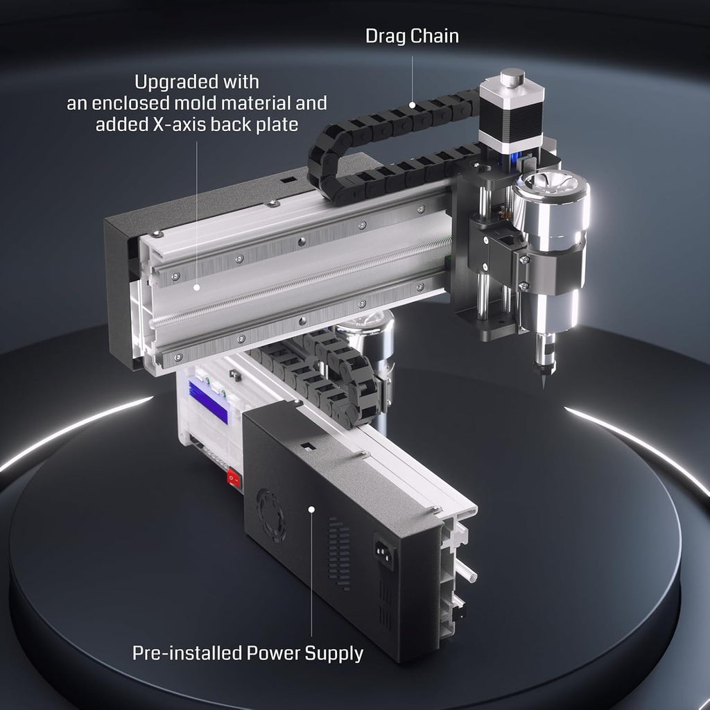 3020-PRO MAX V2 CNC Router Machine with Y-Axis Extension Kit B822