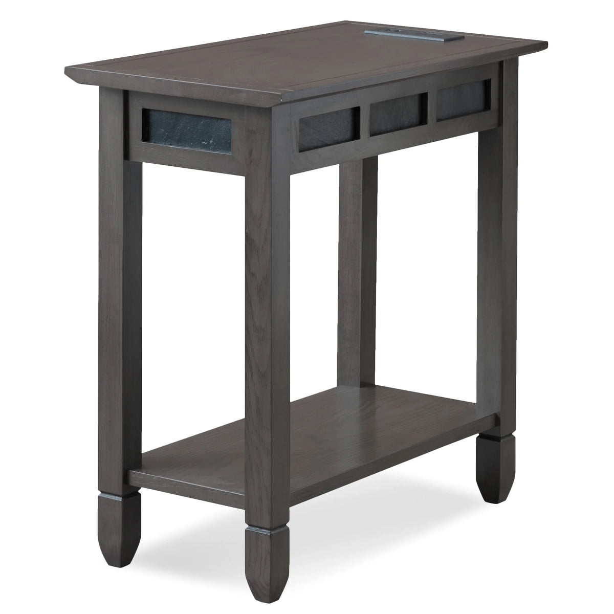 Rustic Oak Chairside Table P729