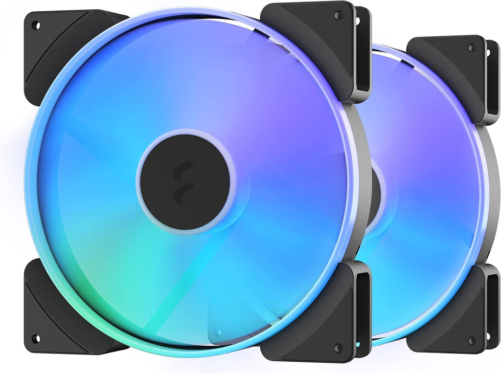 180 mm Addressable RGB LED Computer Case Fan (2-Pack) Z2556