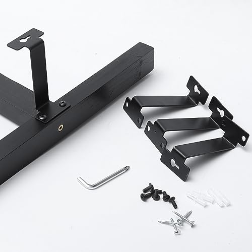 Black Wooden Blanket Ladder Z361550