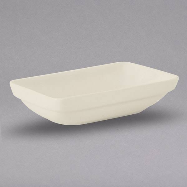 11 oz. Eggshell China Rectangular Bowl D552