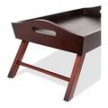 Wood Bed Tray with Folding Legs A7616