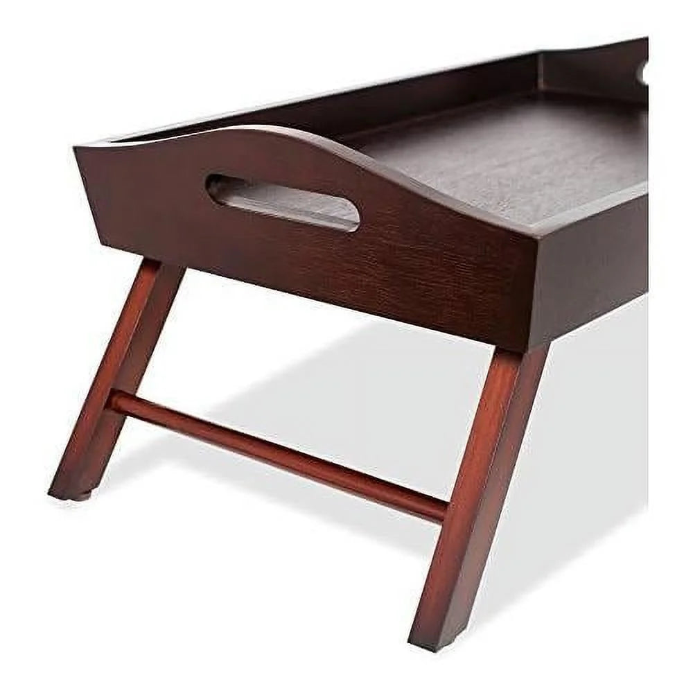 Wood Bed Tray with Folding Legs A7616