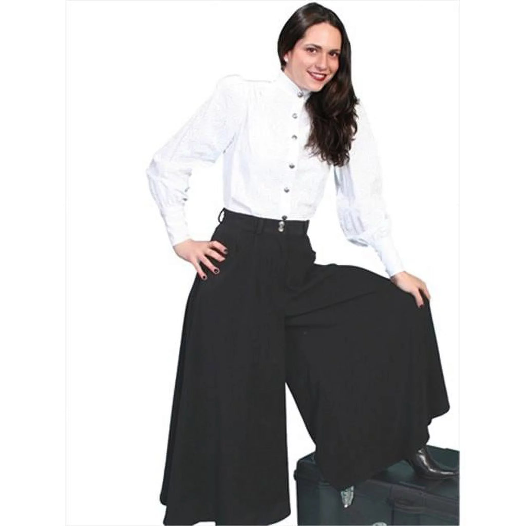 Black XXL Polyester Riding Skirt P3467