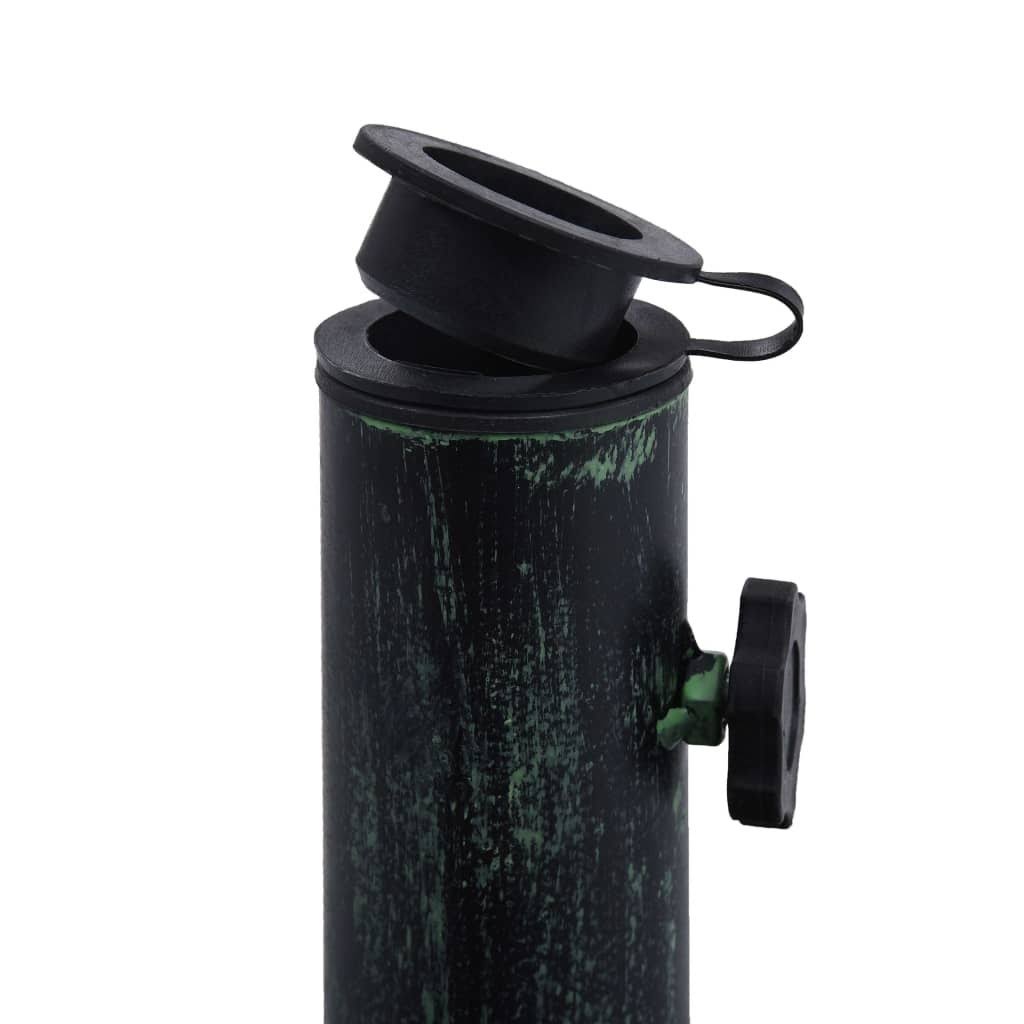 Green 26.5 lbs Cast Iron Umbrella Base B5265