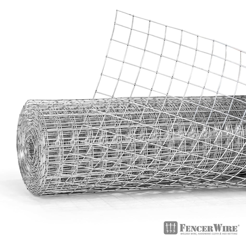 10 Gauge Galvanized Welded Wire Fence 4 ft. x 50 ft. Y545