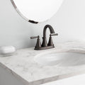 Tuscan Bronze 2-Handle Centerset Bathroom Faucet P618828