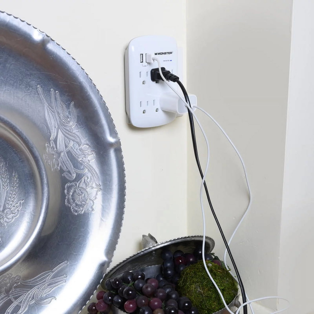 Surge Protector Wall Tap, 1875 Watts, 125 Volts Z358323