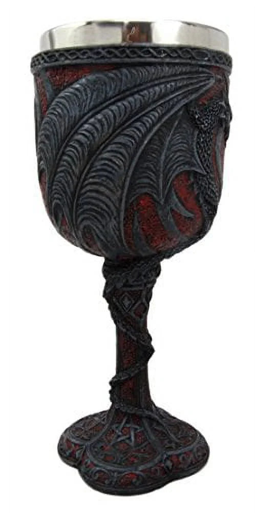 Celtic Dragon Wine Goblet Chalice W698098
