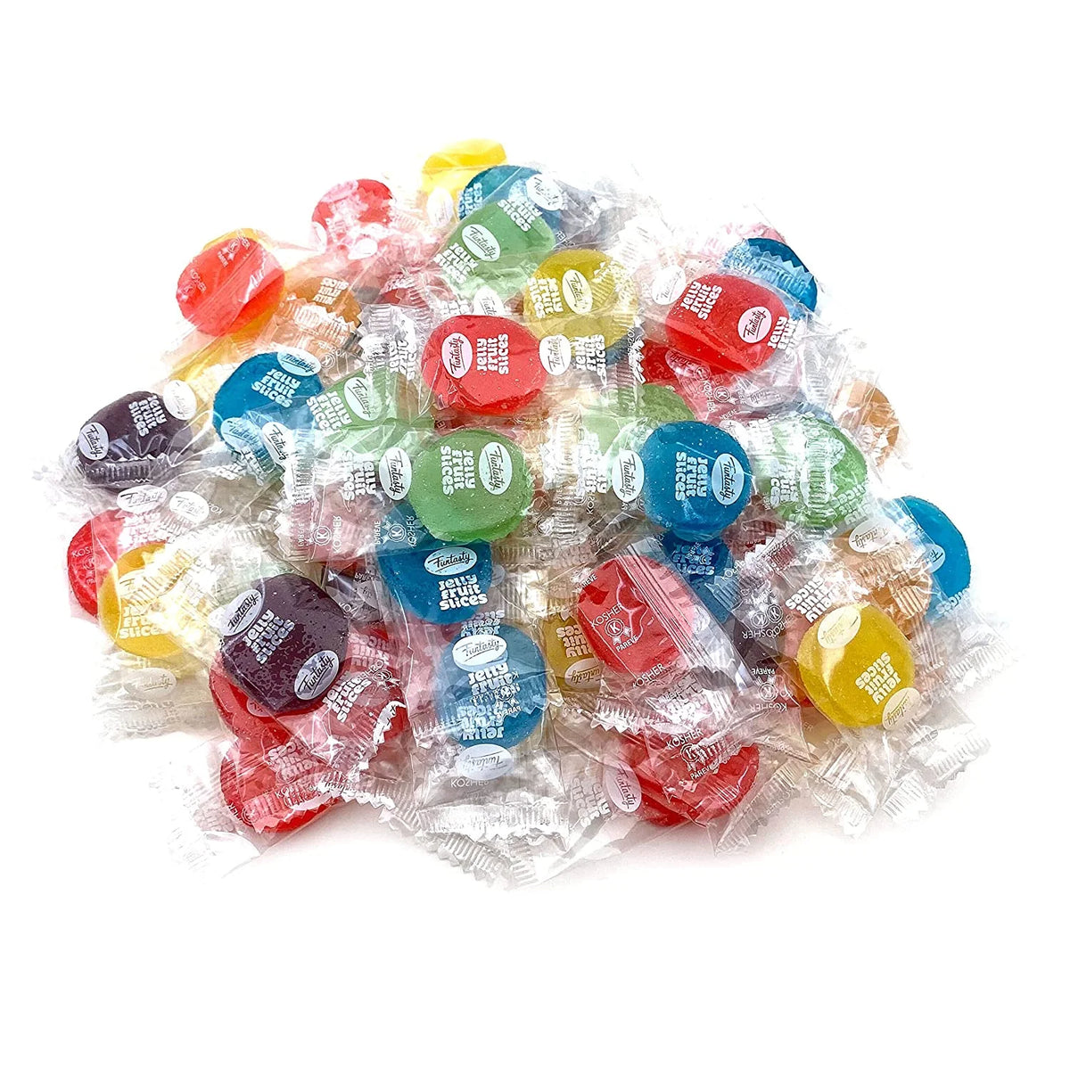 Fruit Disk Jelly Patties Candy, 2 Pounds K6812