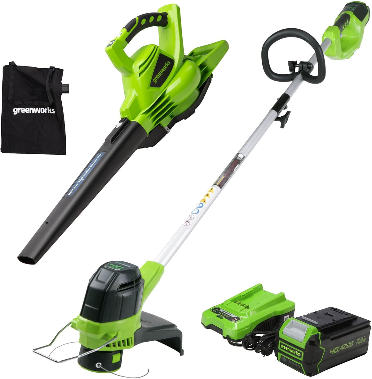 12 Amp 235MPH Variable Speed Corded Blower/Vac with Metal Repeller, Pack of 2 G44455