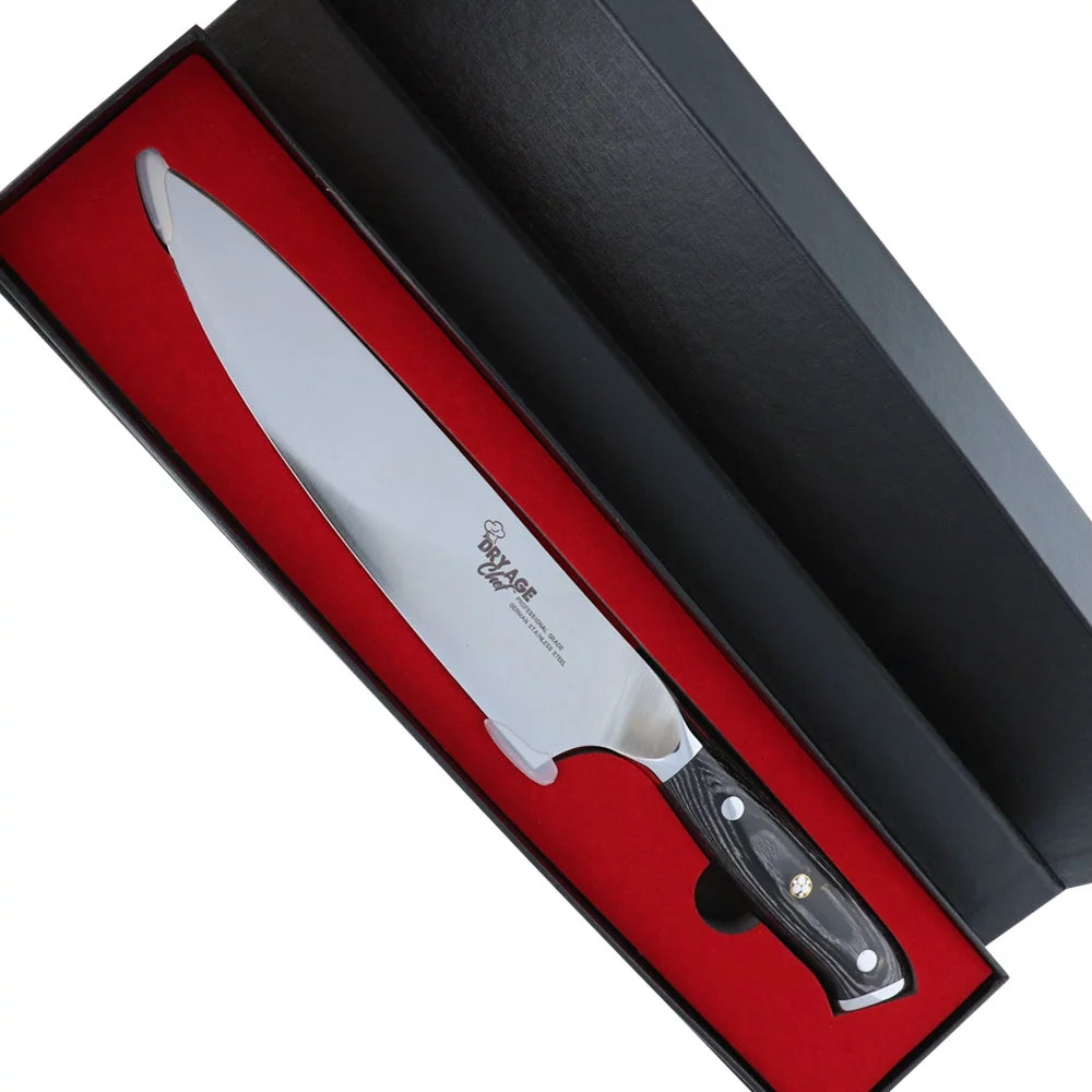 Beef Rack, Dry Aging Pan, Knife, Cutting Board Combo N663