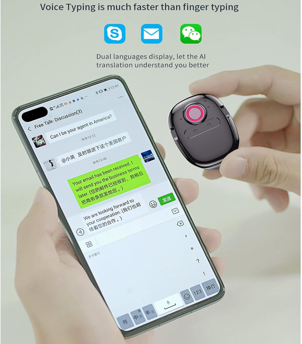 Portable Translator Device Supporting 120 Languages G432