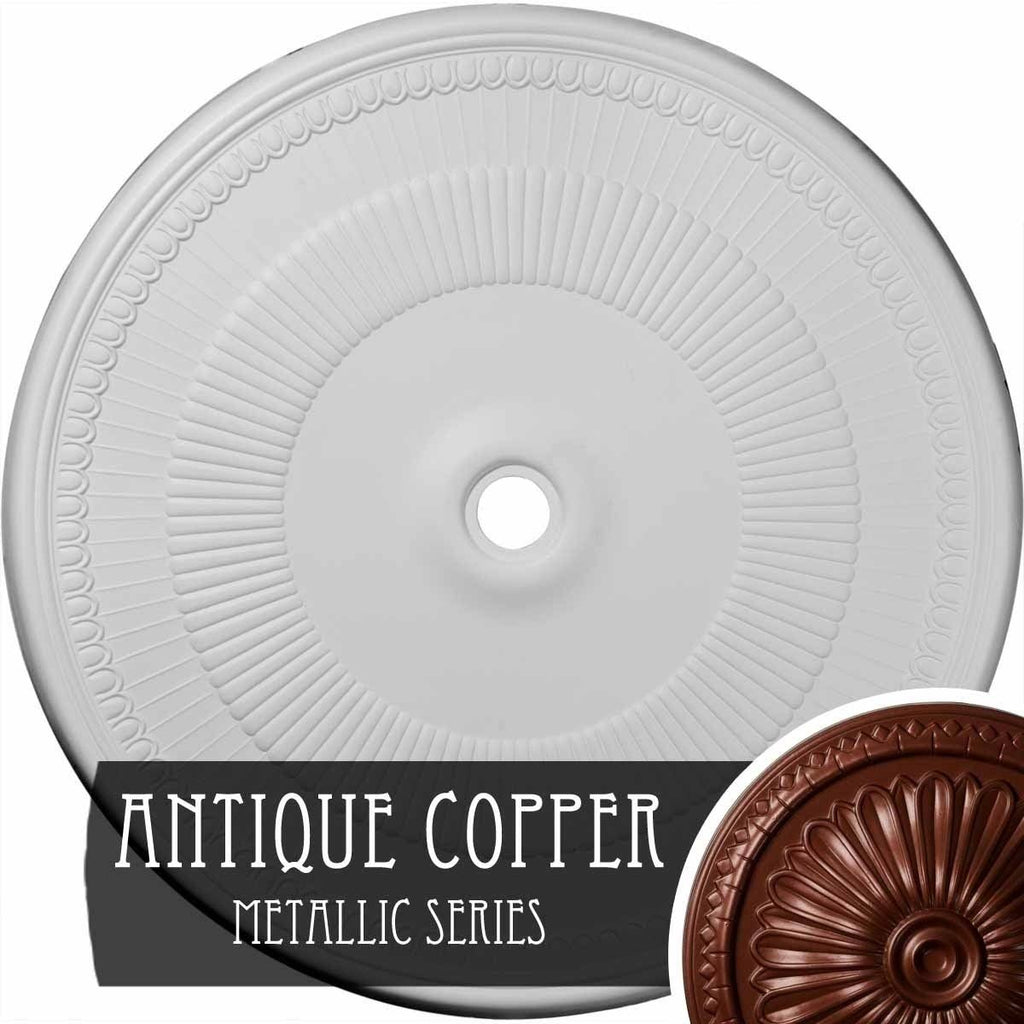 Jet Black Ceiling Medallion Q7865