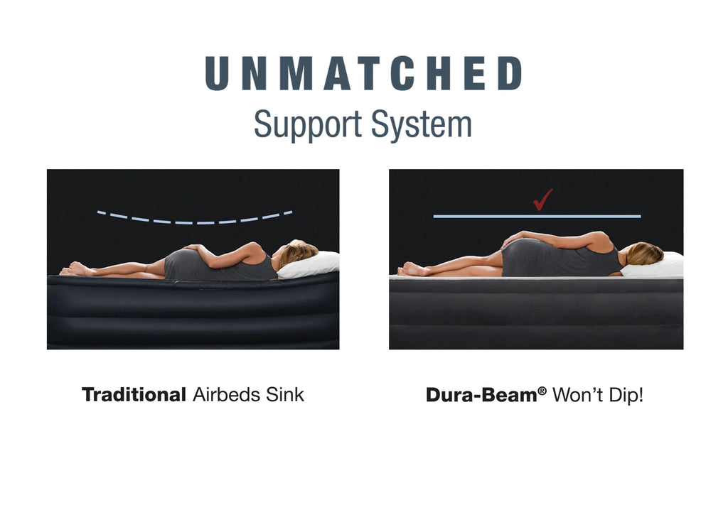 Queen Air Mattress with Built-in Pump V87441