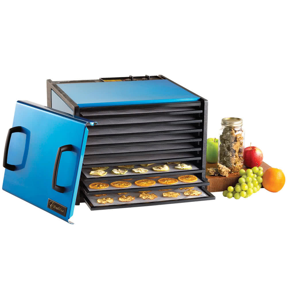 9 Tray Food Dehydrator Blue R2184