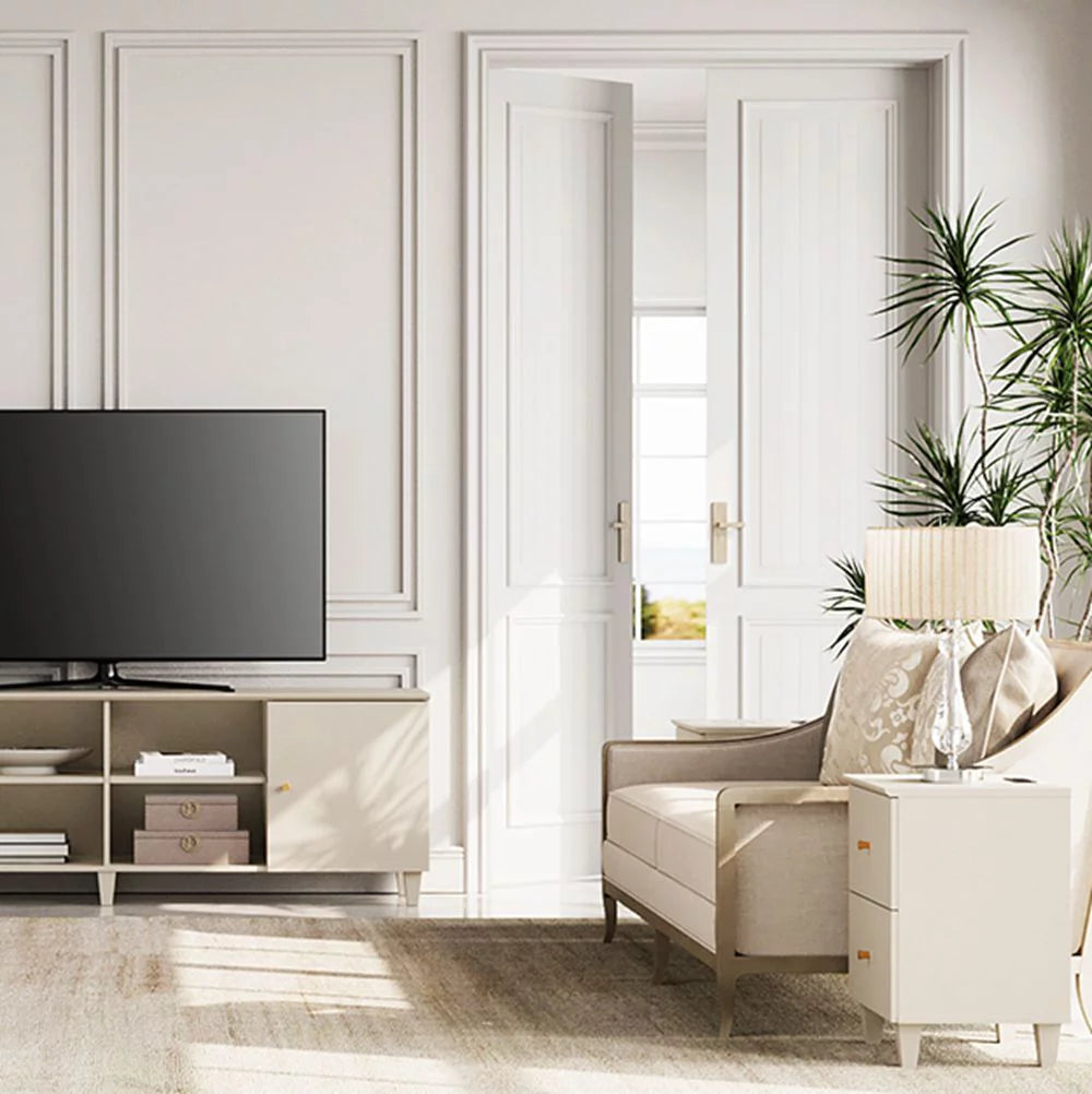 Wood Accent Cabinet with 2 Drawers W51742