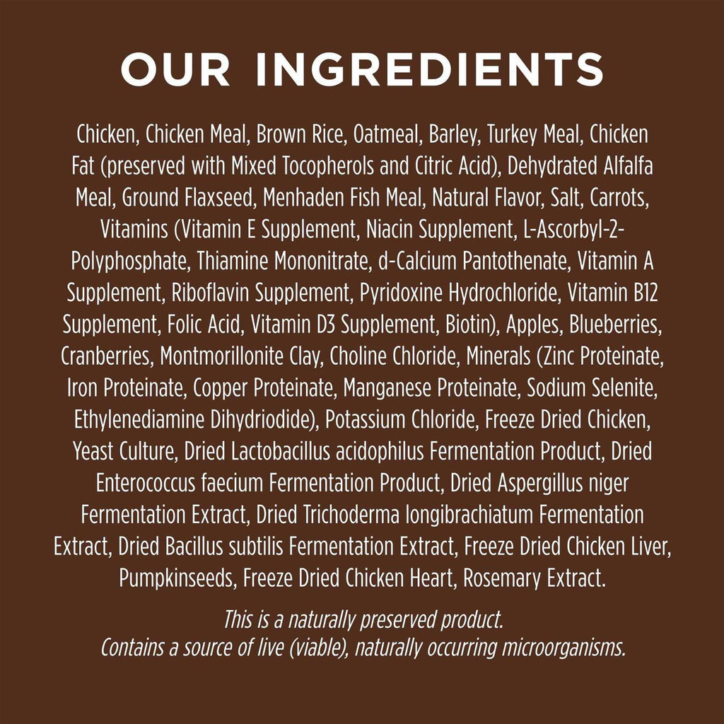 Chicken & Brown Rice Recipe Dry Dog Food D6900