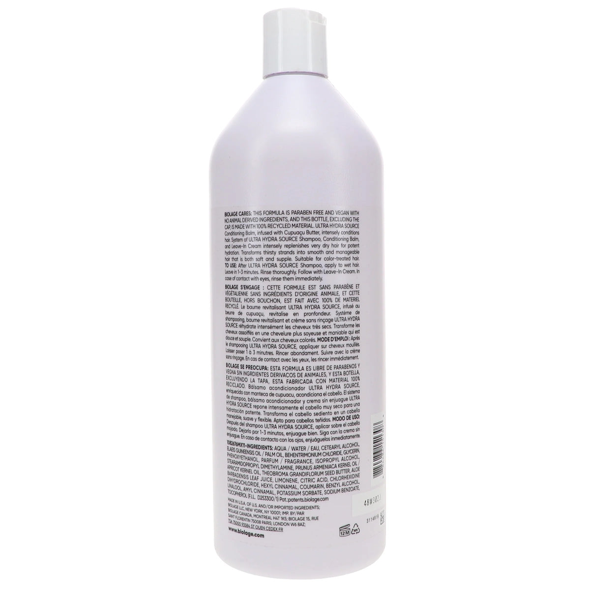 Ultra Hydrasource Conditioner, 33.8 oz A865788