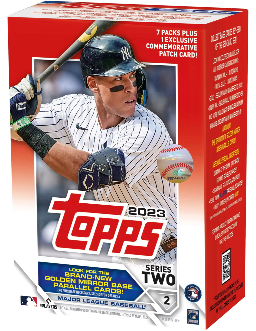 MLB Baseball Trading Cards Blaster Box D78288