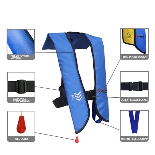 Inflatable Life Jacket Life Vest D24027