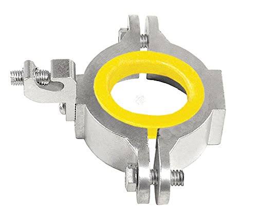 3-1/2 inch Die Cast Zinc Grounding Bushing with Split Collar C51985