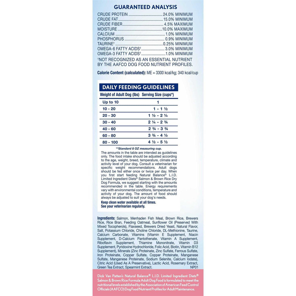 Limited Ingredient Dry Dog Food Z208203