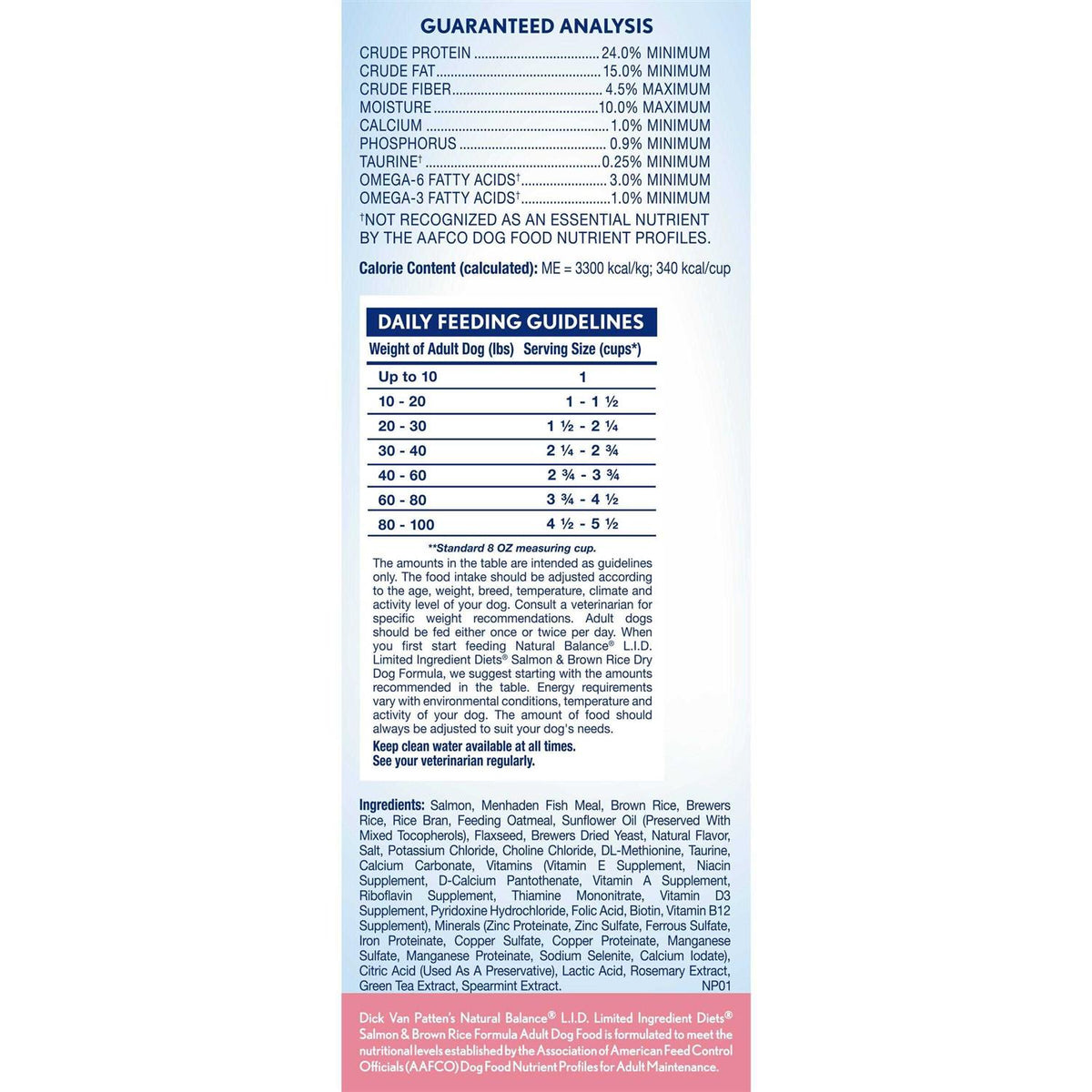 Limited Ingredient Dry Dog Food Z208203