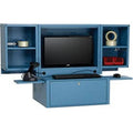 Counter Top Fold Out Computer Security Cabinet S566204