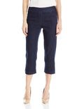 Denim Pull-On Capri Pants V870206