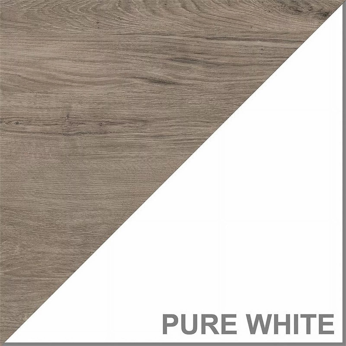 White and Gray Engineered Wood Coffee Table with End Tables U86312