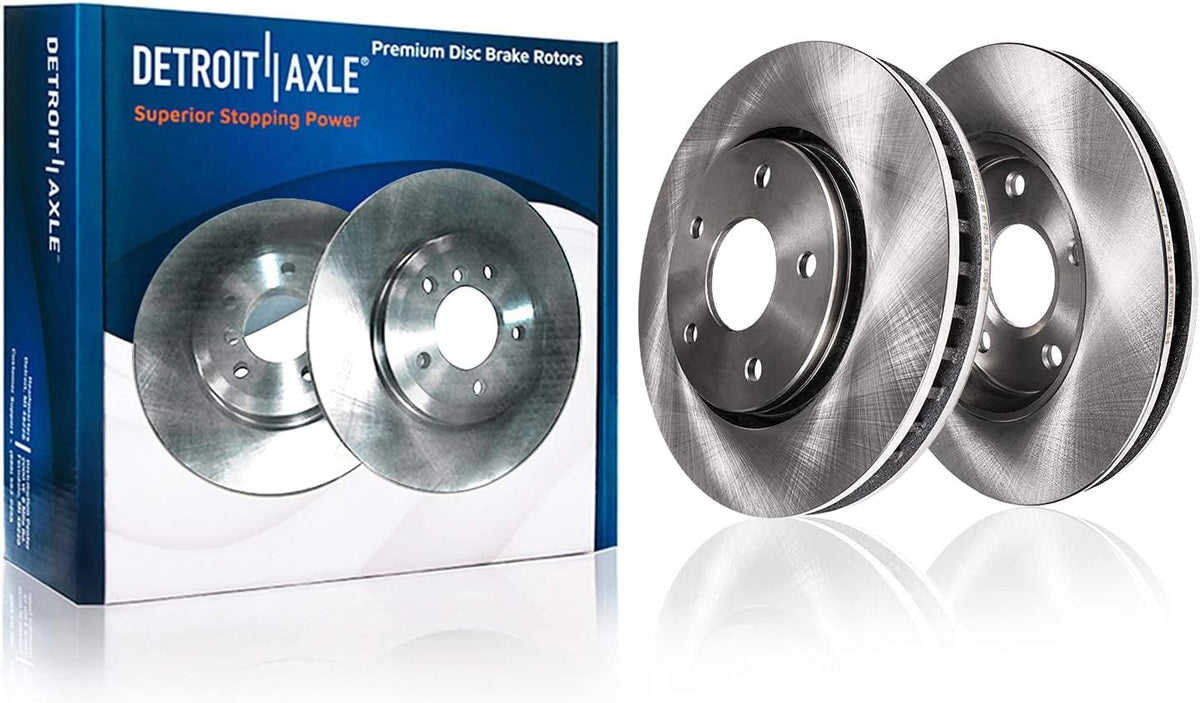 Front Rear Disc Rotors Brake Pads 10pc Set B290