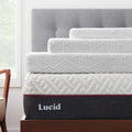2" Cooling Gel Memory Foam Mattress Topper with Cover, Full D835235