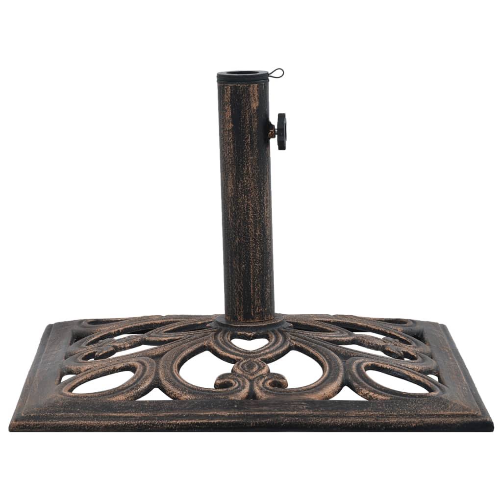 Green 26.5 lbs Cast Iron Umbrella Base B5265