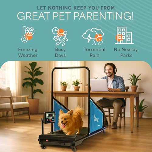 Dog Treadmill for Small & Medium Dogs up to 130lbs I68760