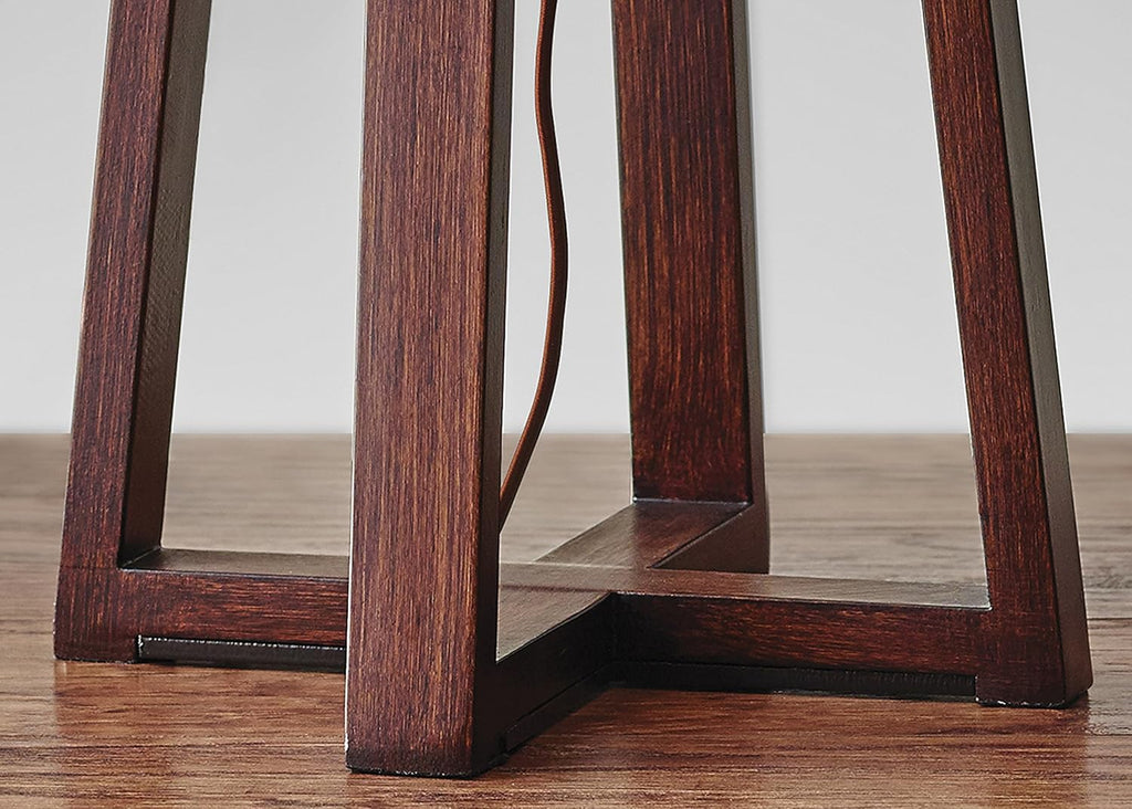 Walnut Birch Wood Floor Lamp M514403