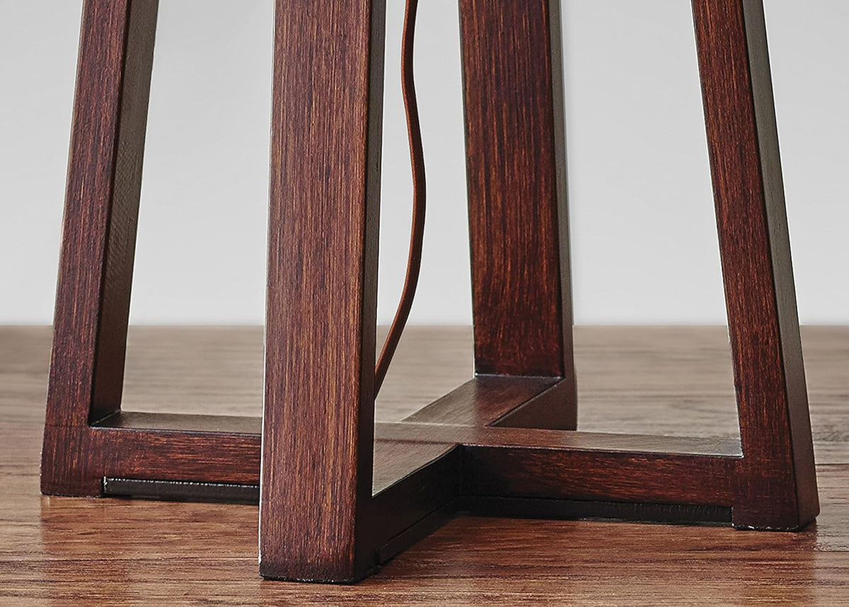 Walnut Birch Wood Floor Lamp M514403