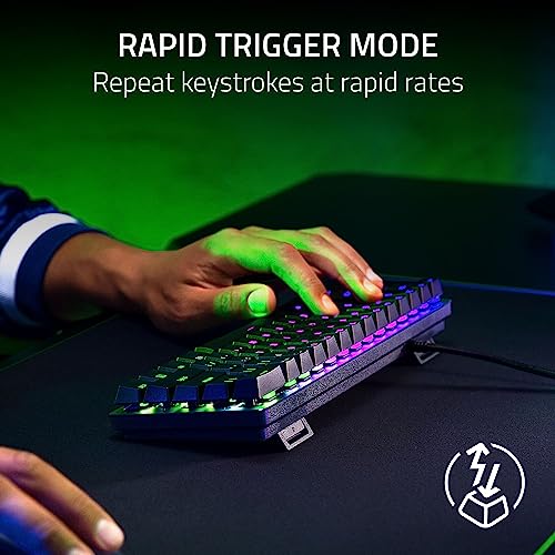 60% Gaming Keyboard with Clicky Optical Switches and PBT Keycaps E634