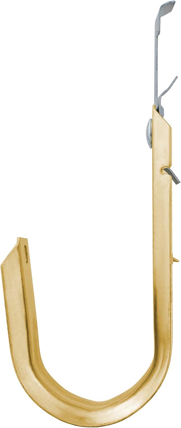 Heavy Duty Metal Cable & Wire Support J-Hook Hangers with Bat Wing Clip K2119