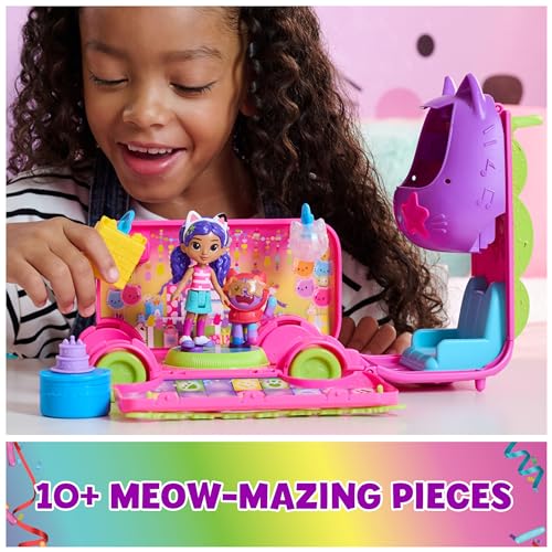 Purr-ific Pool Playset with Gabby and MerCat Figures, Color-Changing Mermaid Tails and Pool Accessories G618
