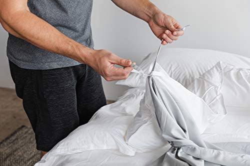 King White Duvet Cover B215448