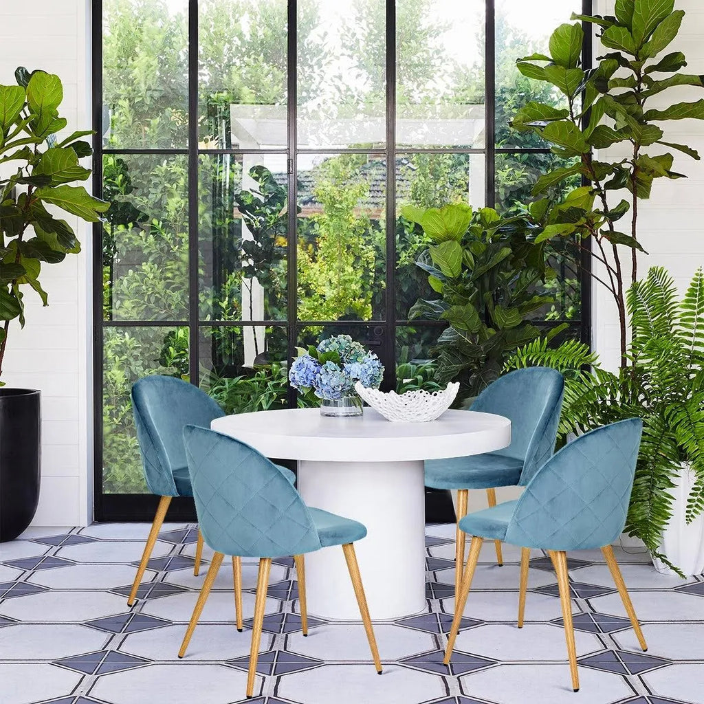 Velvet Dining Chair Set of 2 U585